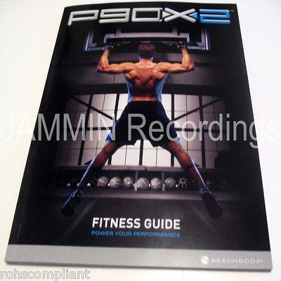 P90X2   FITNESS GUIDE AND CALENDAR   BRAND NEW   BEACHBODY DVD   P90X