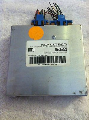 1996 Cadillac Deville Seville Eldorado bcm body control module