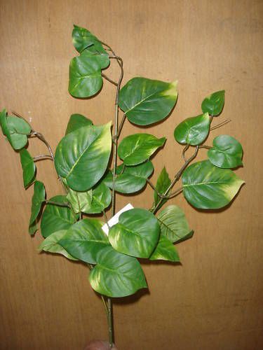 12 NEW STEMS DEVILS IVY LEAF FOILAGE 4 SILK FLOWERS