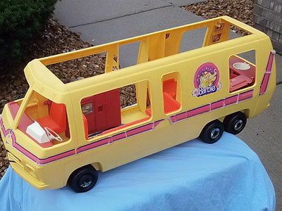 BARBIE CAMPER BUS 6 WHEEL VERSION 1973