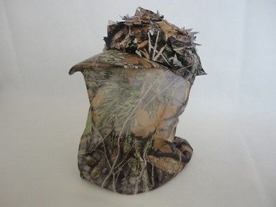 Camo Cap + Veil Cover 3D Leafy Sneaky Hat Facemask Pigeon Shooting