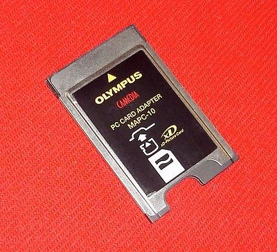 Olympus Camedia MAPC 10 PC Card Adapter XD card reader   FREE P&P