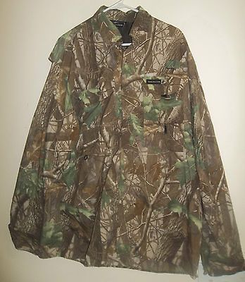 Mens Winchester Realtree Camo Design Long Sleeve Shirt XL Vented