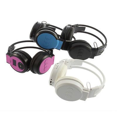 Foldable Wireless Headphone Headset FM Radio TF Card Sport  Player