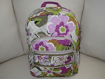 NWT VERA BRADLEY CAMPUS BACKPACK PORTOBELLO ROAD & MATCHING PENCILS