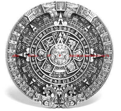 HBG1820J ANCIENT AZTEC CALENDAR TWENTY DAY SIGNS MAYAN INDIAN BELT