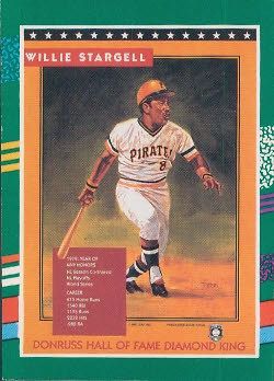 Willie Stargell~ 91 Donruss Diamond Kings #702 Card~PIT Pirates~ NM MT