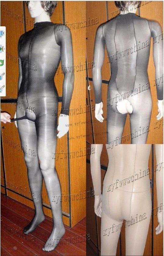 The best sheer toe to neckline mens bodystocking