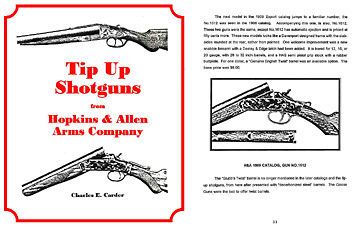 Hopkins & Allen Tip Up Shotguns   Carder