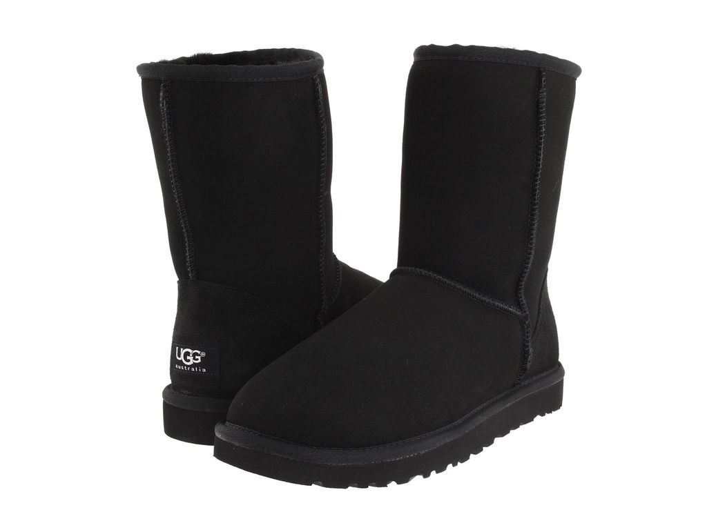 NEW MEN UGG AUSTRALIA BOOT CLASSIC SHORT BLACK 5800 ORIGINAL FREE