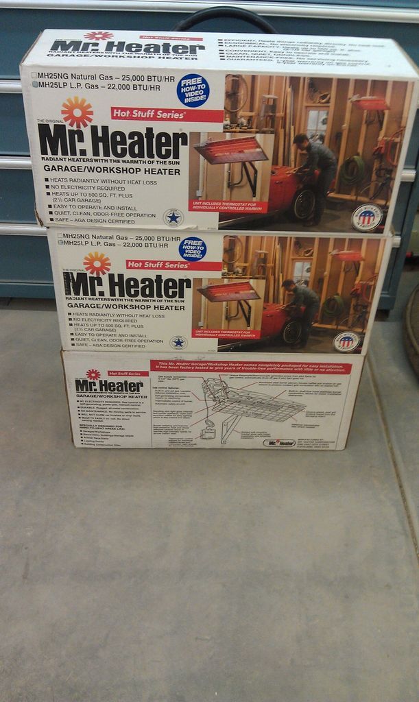 Mr. Heater Heater Radiant Propane Garage/Shop/Pa tio 22000 BTU/hr.