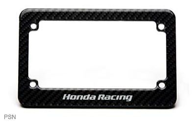 Honda 919 Carbon Fiber License Plate Frame