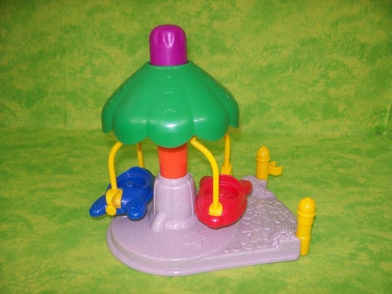 Price Little People Airplane Air Plane CIRCUS RIDE Fair CARNIVAL Push