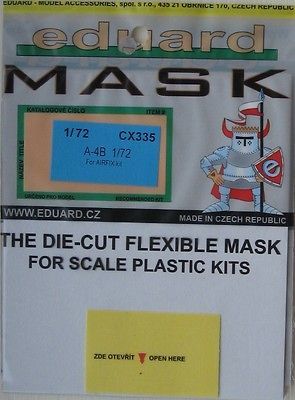 Eduard 1/72 CX335 Canopy Mask for the Airfix A 4B Skyhawk