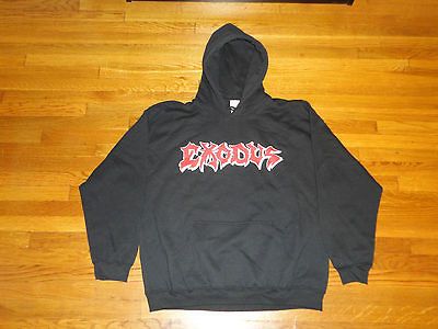 Exodus Bonded By Blood Pullover Hoodie Hooded Sweatshirt Brand New