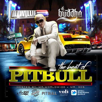 PITBULL Official Mix Club House Uptempo Pop Non Stop Mixtape Mix CD