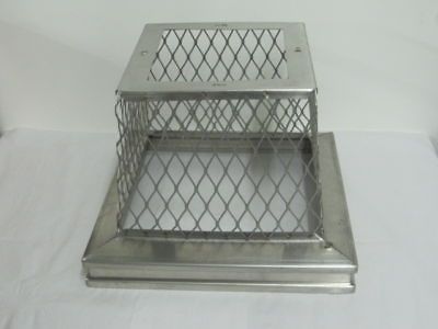 Chimney Damper Cap 13 x 13