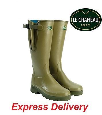 Size 7 Le Chameau Ladies Vierzonord Warm Neoprene Lined Wellingtons