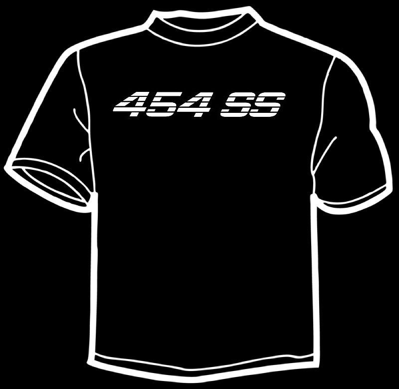 SS T SHIRT, SIZE S 3X, big block, chevy truck, chevy, 454, ss, gmc