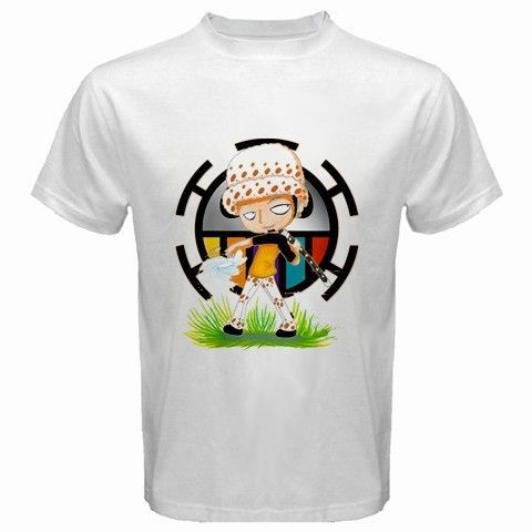 One Piece Chibi Trafalgar Law T Shirt S M L XL XXL XXXL