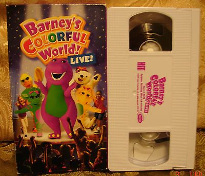 COLORFUL WORLD LIVE VGC VHS VIDEO Trusted Seller w/Low Combined SHIP on ...