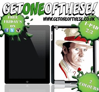 IPAD 2/3 CUSTOM DOCTOR WHO ART CASE PETER DAVISON *NEW*