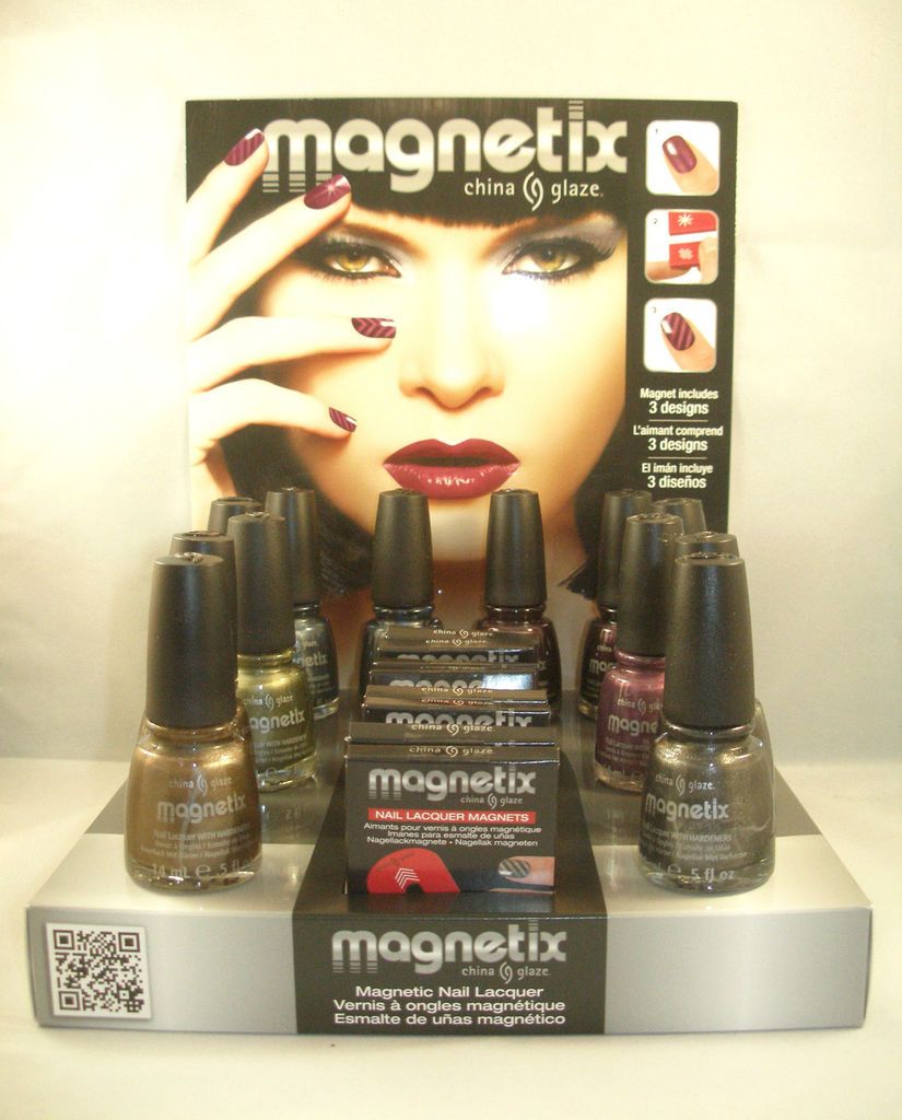 CHINA GLAZE MAGNETIX VARIOUS COLOR & MAGNET FULL SIZE 14ml / 0.5 fl Oz