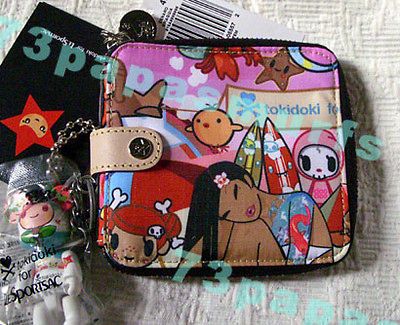 SPIAGGIA DENARO Zipper Wallet~Ciao Ciao,Bikini Tattoo Girl HTF