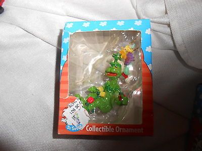 1997 henson enesco CHRISTMAS NEW ORNAMENT grinch stole cute lights