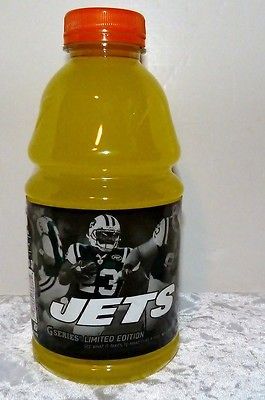 GATORADE BOTTLE 32 OZ G SERIES 2 JETS NEW   