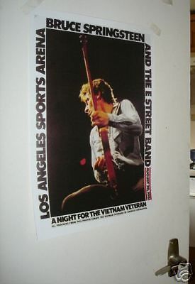 BRUCE SPRINGSTEEN E Street Band LA Tour Poster Repro