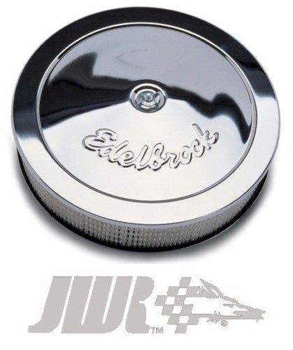 Edelbrock 1207 Pro Flo Chrome 14 Air Cleaner / Air Filter