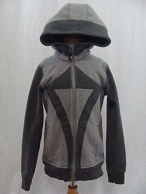 IVIVVA By Lululemon Girls Hoodie Hooded Sweatshirt Grey Size 8