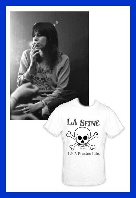 THE PRETENDERS CHRISSIE HYNDE La Seine T Shirt rock