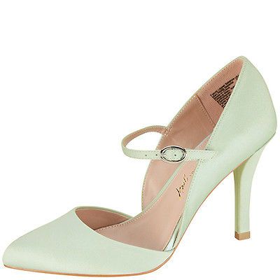 CHRISTIAN SIRIANO Mint Green JULIE MARY JANE 3.5 Heel SZ 11 NIB