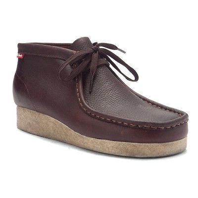 Clarks PADMORE 86256 Mens Brown Leather Comfort Wallabee Moccasin