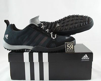 New Mens Adidas Sport DAROGA 2.0 Trail Hiking Black Retro Trainers