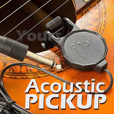 Clip On Pickup for Acoustic Guitar Mandolin Bouzouki Ukulele