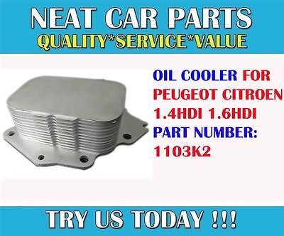 OIL COOLER FOR CITROEN C1 C2 C3 C4 XSARA NEMO BERLINGO 1.4 HDI 1.6 HDI