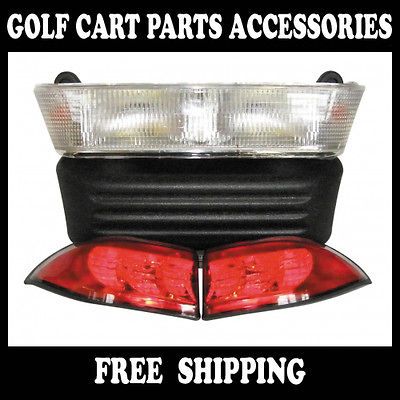 Club Car Precedent Headlight & Tail light Kit (GAS 2004 UP) New Golf