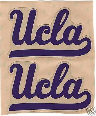 UCLA Bruins FULL SIZE FOOTBALL HELMET DECALS