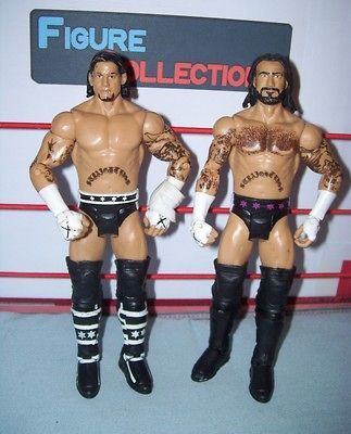 WWE Mattel USED Wrestling Figures CM Punk Lot of 2 Straight Edge