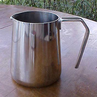 Heavy INOX 18 10 Stainless Steel Coffee Espresso Cream Pitcher GG