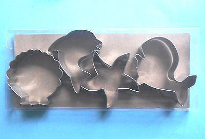 /Starfish /Whale /shell ocean party baking cookie cutter set 105116