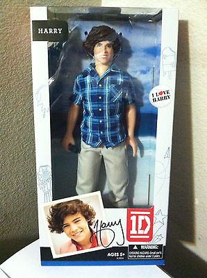 1D One Direction 12 Video Collection Doll of Harry Styles Brand New