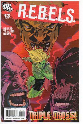 DC Comics R.E.B.E.L.S 2010 #13 VF/NM Starro the Conqueror B&B Rebels