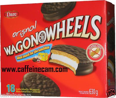 DARE WAGON WHEELS MARSHMALLOW CHOCOLATE COOKIES 630g