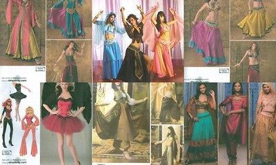 Simplicity Misses Dancer Dance Costume Sewing Pattern