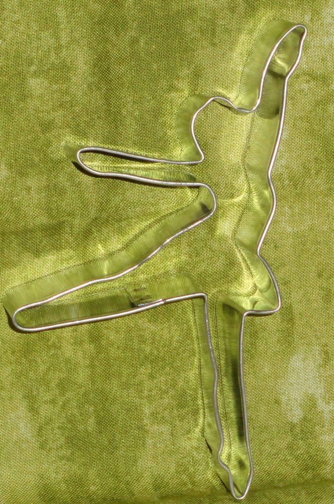 BALLERINA, METAL COOKIE CUTTER, 4.25 INCH