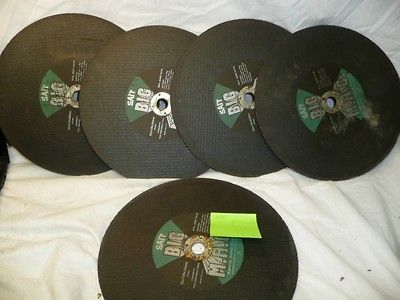 big lot of 5 grinding plates/wheels big grity sandpaper Antique